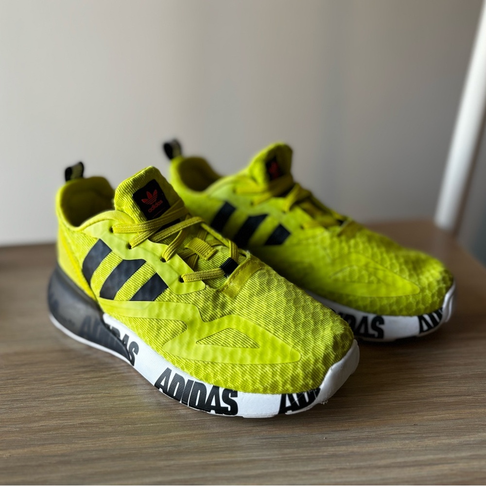 Adidas Climalite Neon Sneakers • kids 10